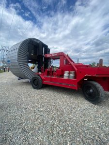 Offload & Stage Wire Power Plant Massachusetts 2HH