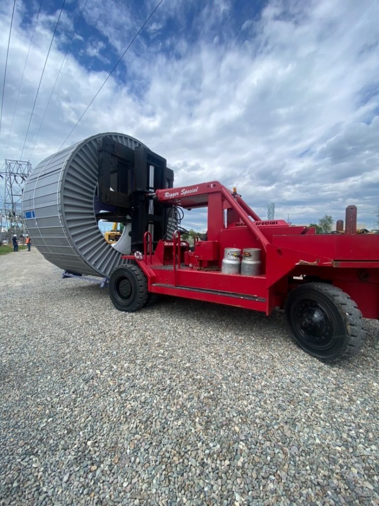 Offload & Stage Wire Power Plant Massachusetts 2HH