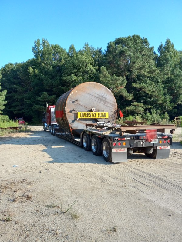 Pedowitz Machinery Movers Charlotte Rigging Company Trucking Chemical Storage Tank Hazardous Materials Transport Charlotte 5