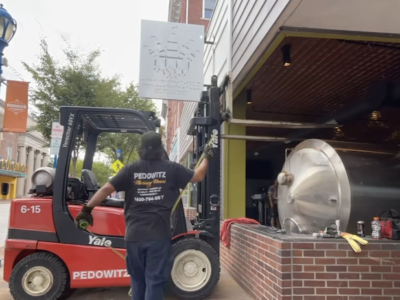 Brewery Tanks Installation Phoenixville Pennsylvania