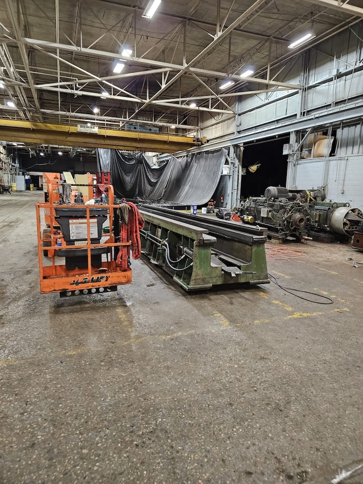 Pedowitz Machinery Movers Auction Rigging Heavy Equipment Transportation & Storage Midwest Ohio Michigan Indiana Illinois 7