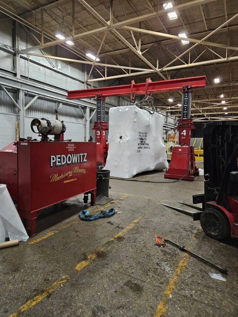 Pedowitz Machinery Movers Disassemble Package and Ship Machinery Ft. Wayne IN Warehouse Storage 0