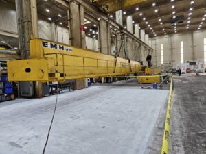 Pedowitz Midwest Rigging Grand Rapids Machinery Movers & Storage 88 ton crane removal 3