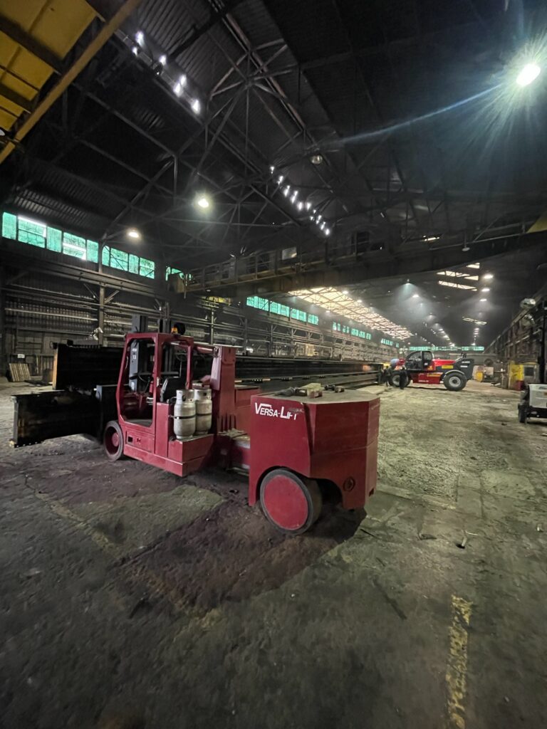 heavy lifting machinery storage Fort Wayne IN Pedowitz Midwest Rigging Crane hoist for a 35-ton crane in Canton OH 3