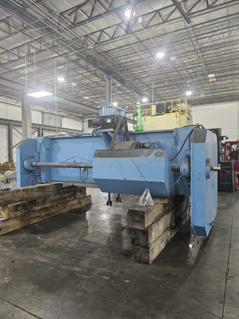 Pedowitz Midwest Rigging Millwright Auction Rigging Used Machinery For Sale Trucking Storage Warehouse Indiana Georgie 300 Ton Blow Mold Press 1