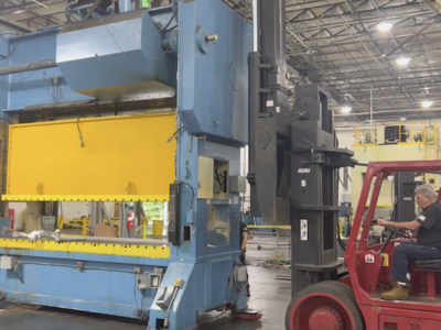 Reliable Millwrights Disassemble 300 Ton Blow Press In Lithia Springs GA