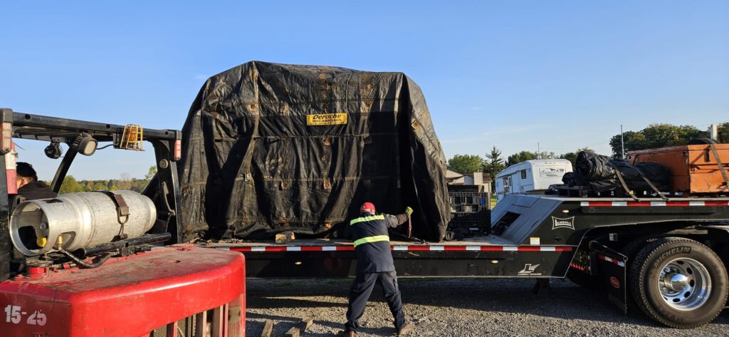 Efficient Mazak Machine Tarp Job Transport from Ft. Wayne, IN to Litchfield, OH 1