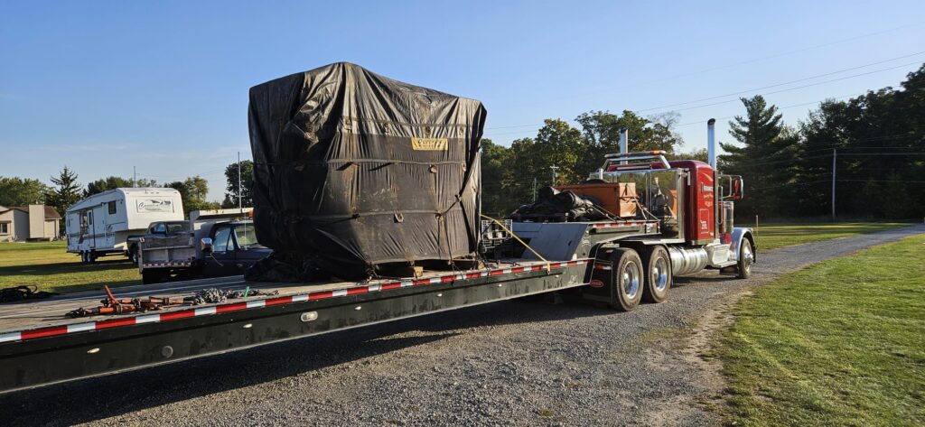 Efficient Mazak Machine Tarp Job Transport from Ft. Wayne, IN to Litchfield, OH 4